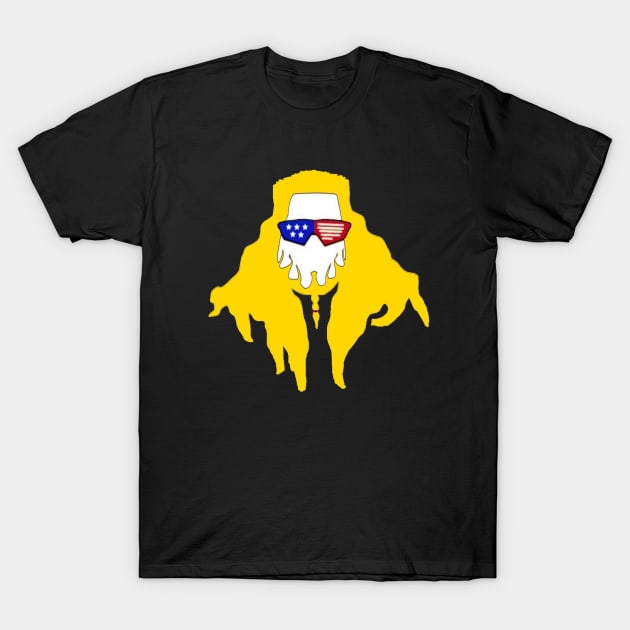 The Bright Gold Mullet Chaz T-Shirt by ChazTaylor713